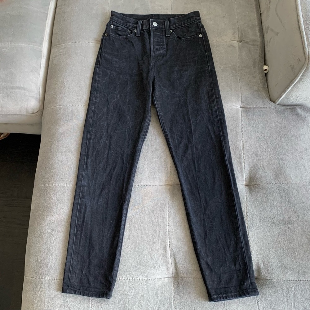 LEVI’S Button Fly Black Jeans - Picture 2 of 11